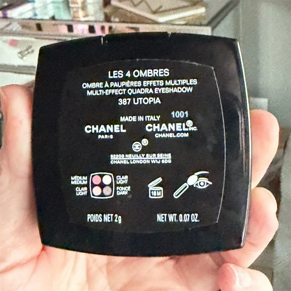 Chanel Les 4 Ombres Quad Eyeshadow 387 Utopia Limited Edition 2g, BNIB
